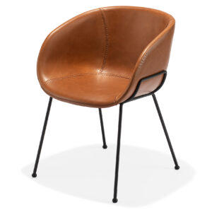 Feston Chair - cognac