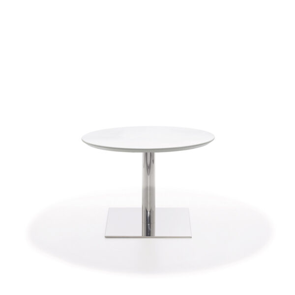 Paolo sidetable MDF Ø 79 cm white