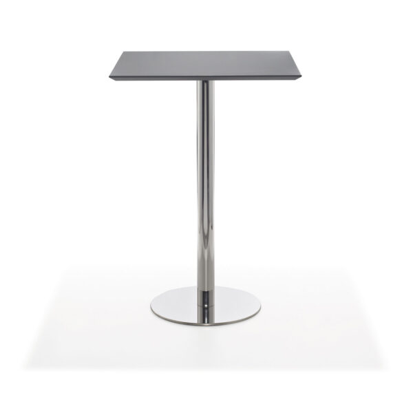 Enzo bar table MDF 79 x 79 cm anthracite