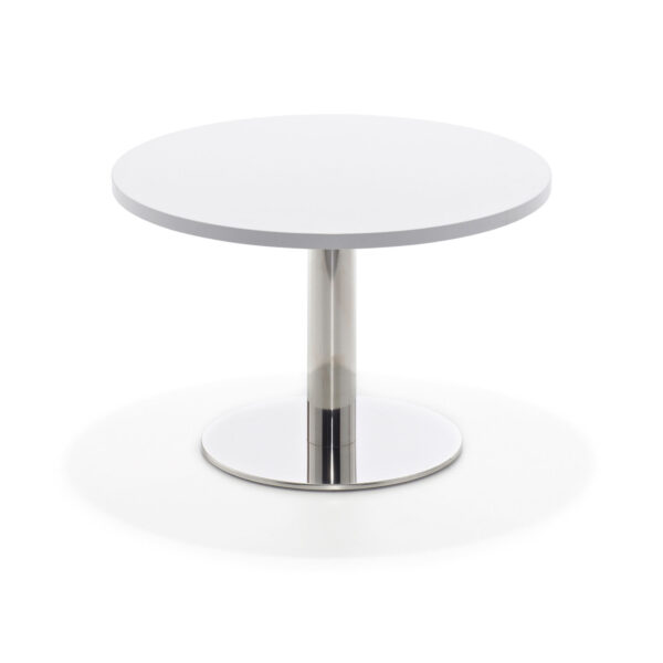 Enzo side table KS Ø 80 cm white